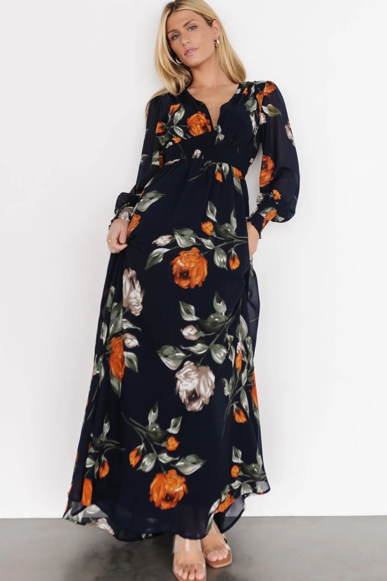 Fashion Baltic Born Olivia Maxi Dress | Midnight Navy Floral MidnightNavyFloral