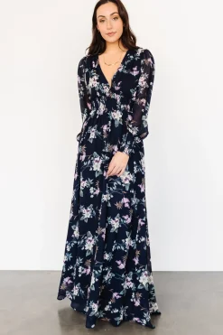 Best Baltic Born Olivia Maxi Dress | Navy Garden Floral NavyGardenFloral