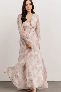 Hot Baltic Born Olivia Maxi Dress | Pink Floral PinkFloral