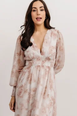 Hot Baltic Born Olivia Maxi Dress | Pink Floral PinkFloral