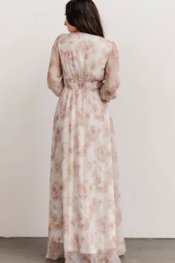 Hot Baltic Born Olivia Maxi Dress | Pink Floral PinkFloral