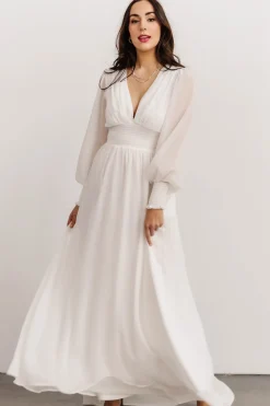 Clearance Baltic Born Olivia Maxi Dress | White