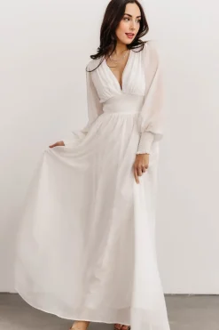 Clearance Baltic Born Olivia Maxi Dress | White