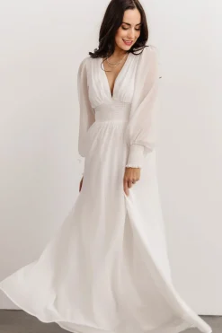 Clearance Baltic Born Olivia Maxi Dress | White