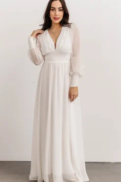 Clearance Baltic Born Olivia Maxi Dress | White