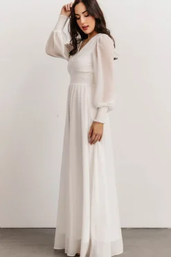 Clearance Baltic Born Olivia Maxi Dress | White
