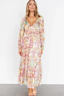 Hot Baltic Born Ophelia Maxi Dress | Multi Print MultiPrint