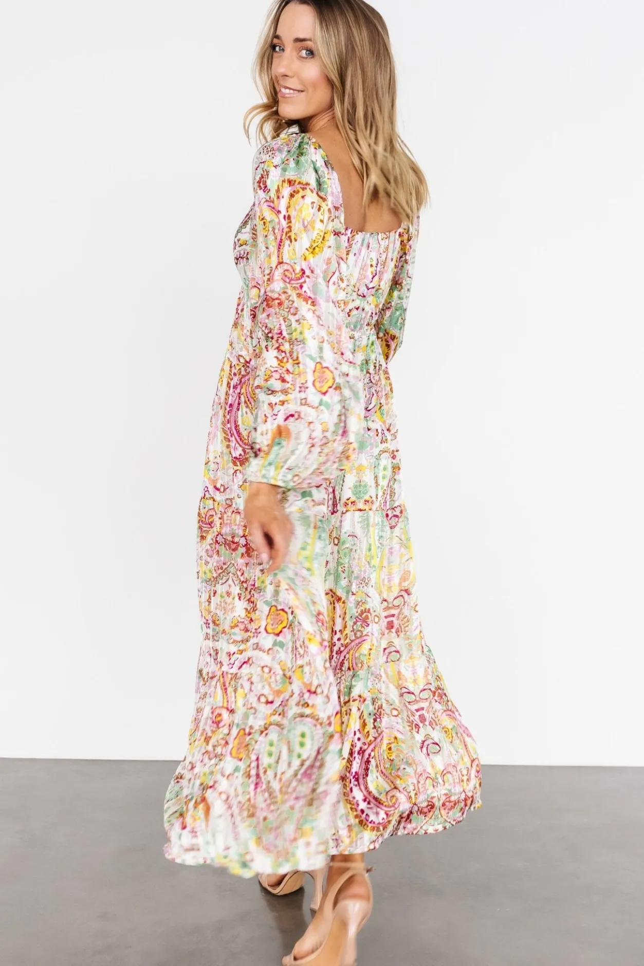 Hot Baltic Born Ophelia Maxi Dress | Multi Print MultiPrint