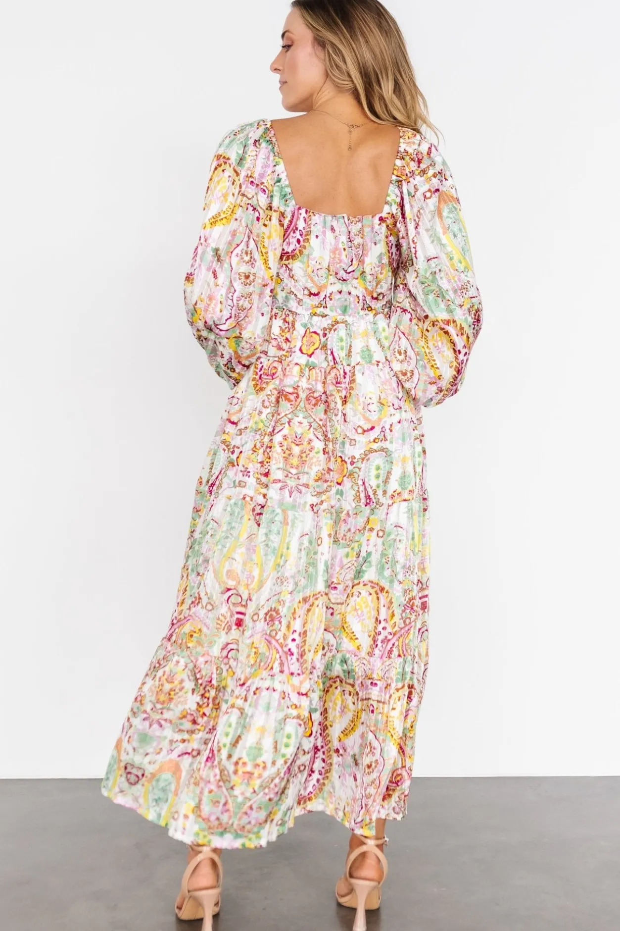 Hot Baltic Born Ophelia Maxi Dress | Multi Print MultiPrint
