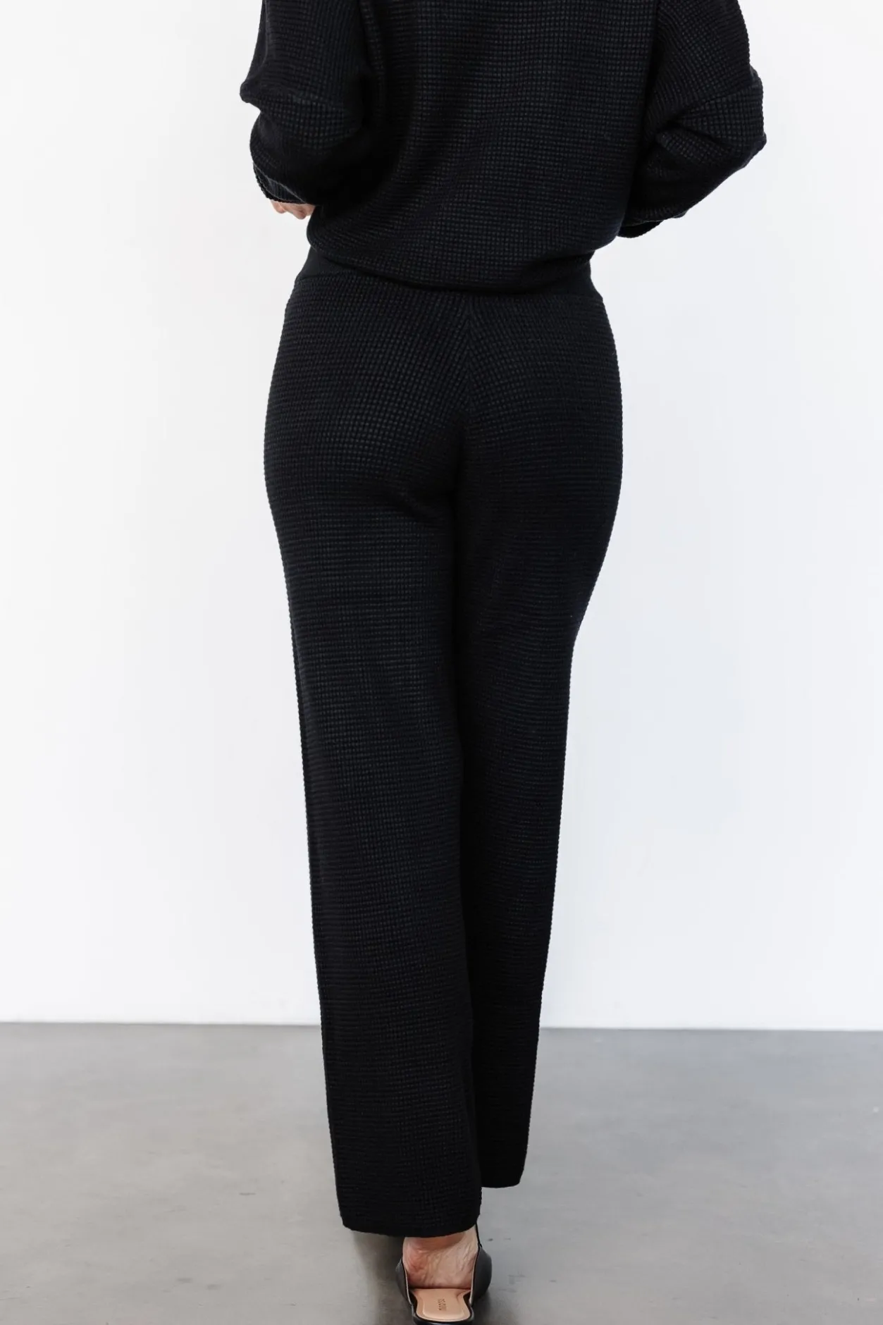 Online Baltic Born Owen Waffle Pants | Black