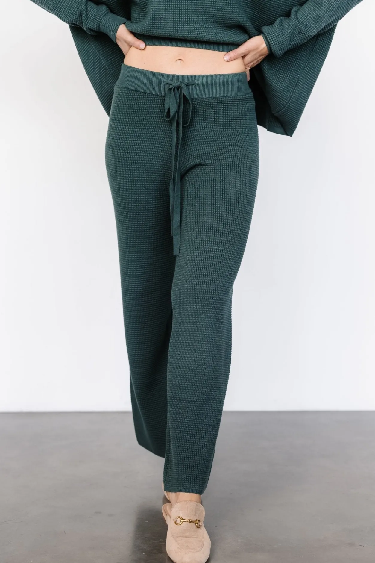 Discount Baltic Born Owen Waffle Pants | Green