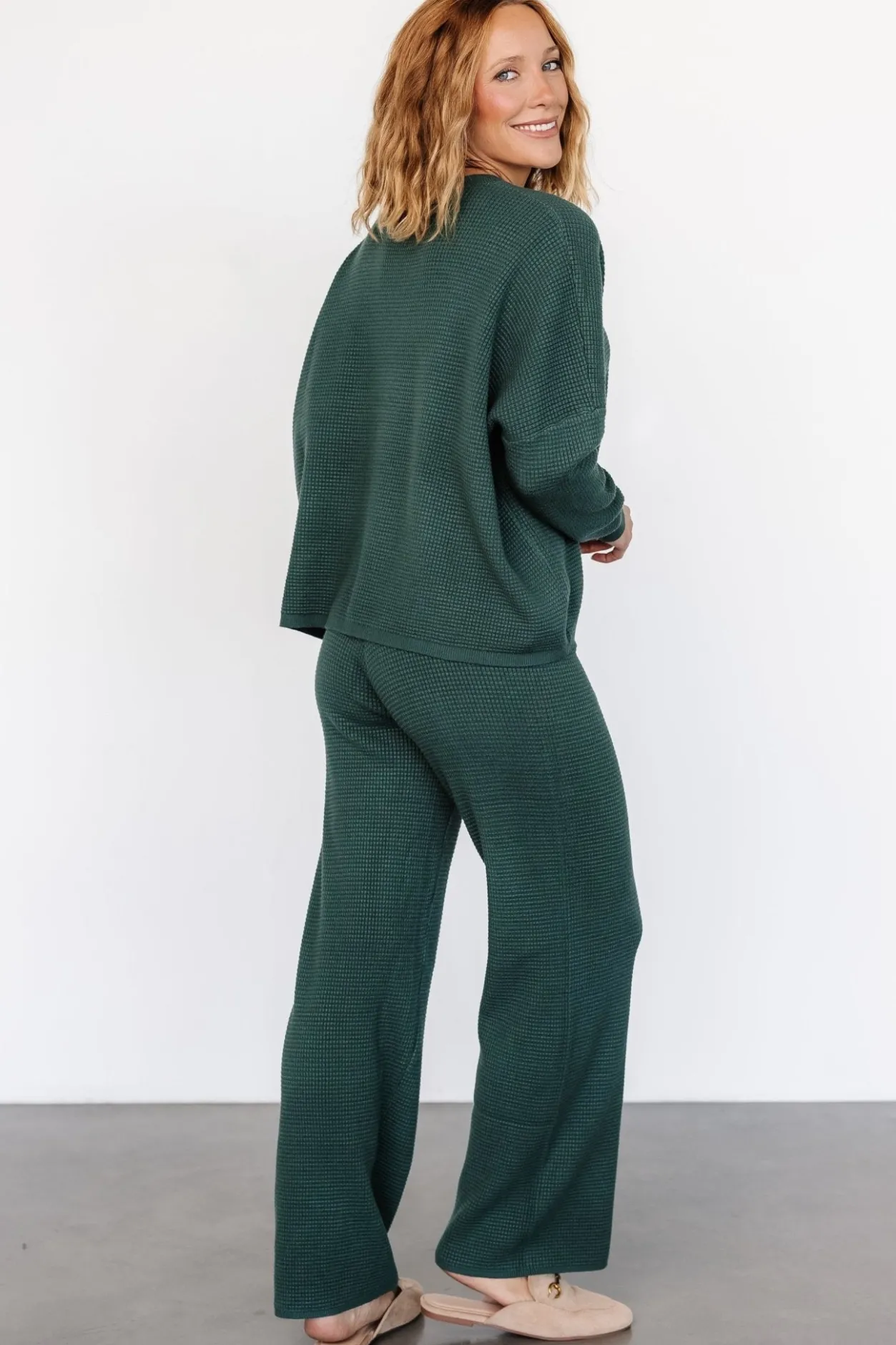 Discount Baltic Born Owen Waffle Pants | Green
