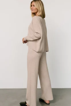 Fashion Baltic Born Owen Waffle Pants | Oatmeal