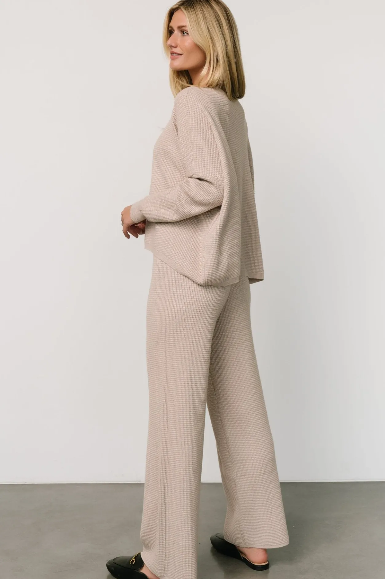 Fashion Baltic Born Owen Waffle Pants | Oatmeal