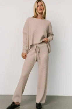 Fashion Baltic Born Owen Waffle Pants | Oatmeal