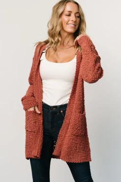 Best Baltic Born Oxford Pocket Cardigan | Rust