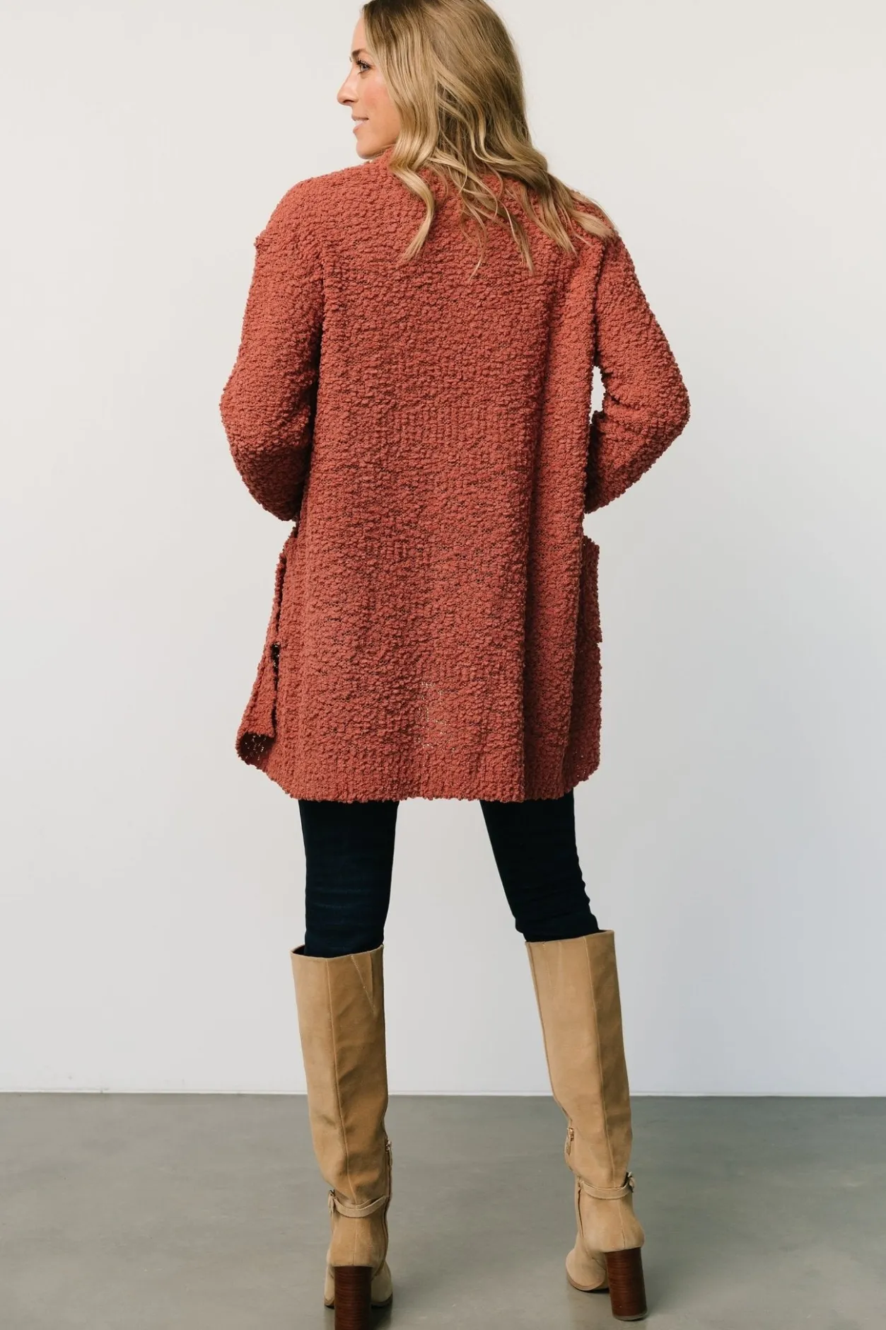 Best Baltic Born Oxford Pocket Cardigan | Rust