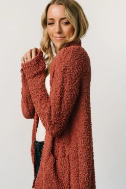 Best Baltic Born Oxford Pocket Cardigan | Rust
