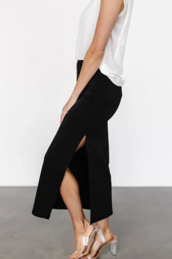 Outlet Baltic Born Pembroke Pencil Skirt | Black