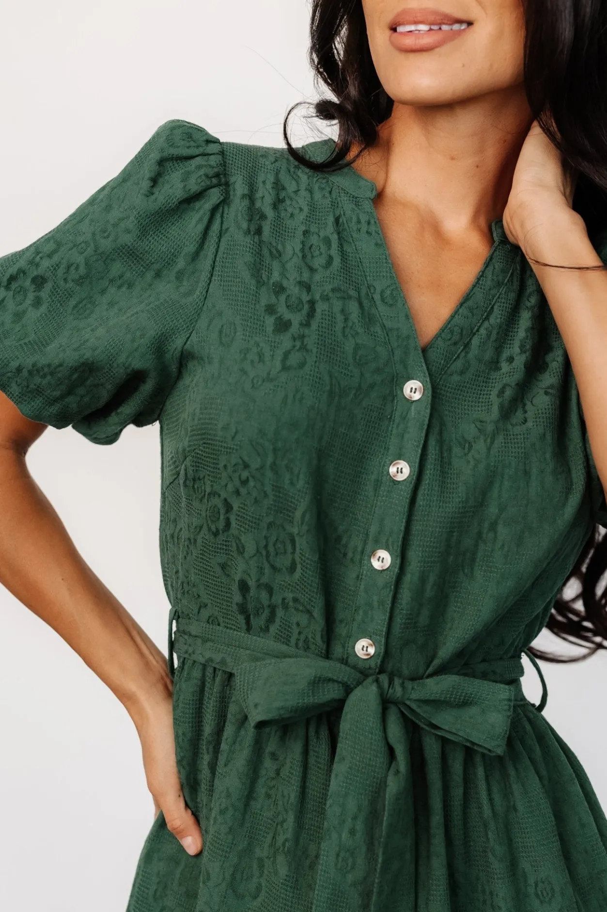 Outlet Baltic Born Philippa Midi Dress | Green