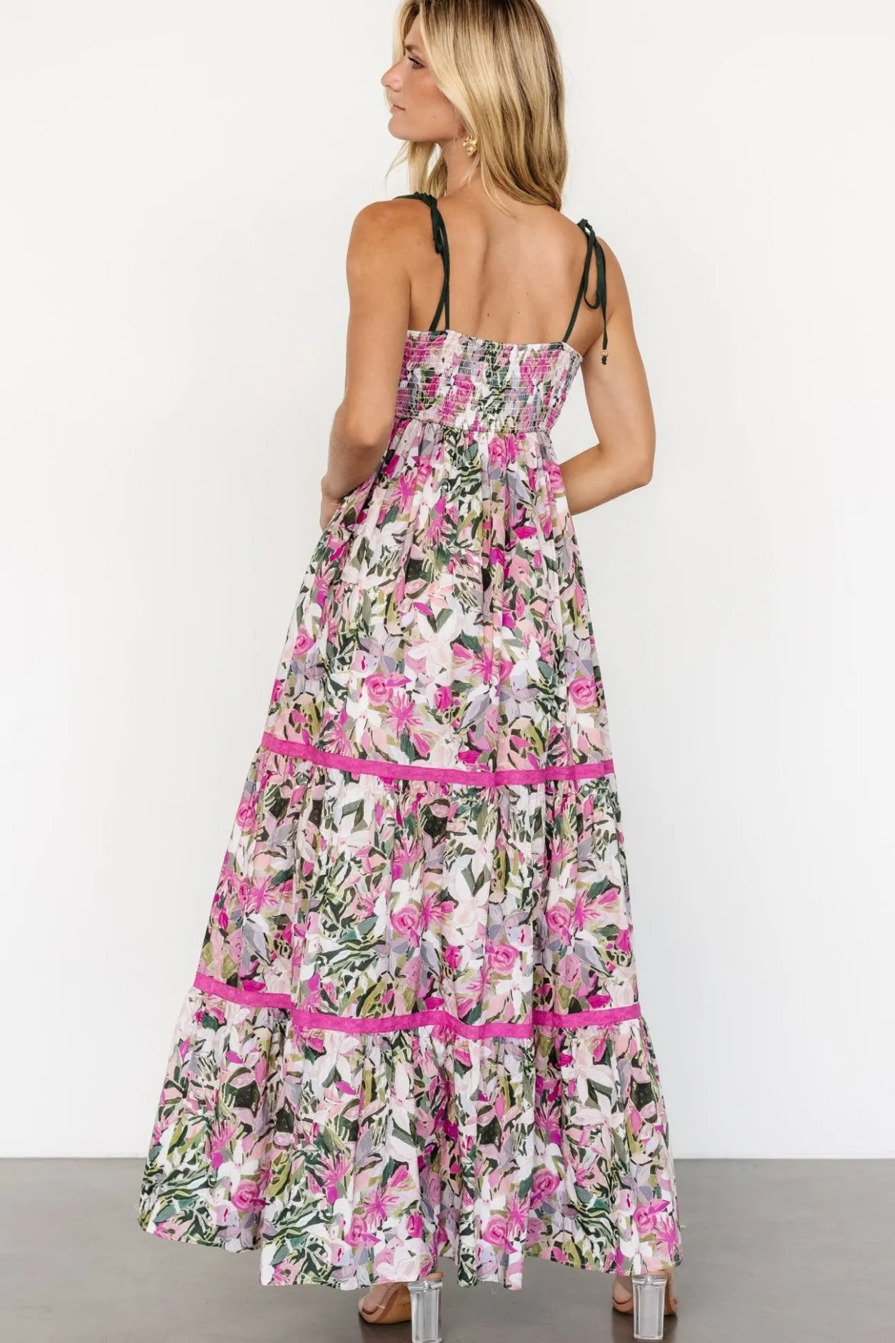 New Baltic Born Pierrette Maxi Dress | Pink Multi PinkMulti