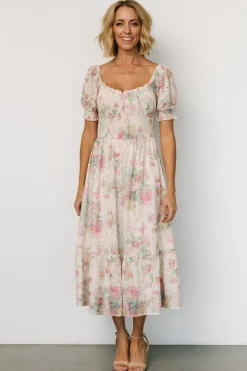 Fashion Baltic Born Piper Eyelet Midi Dress | Vintage Floral VintageFloral