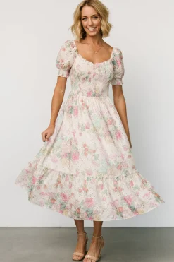 Fashion Baltic Born Piper Eyelet Midi Dress | Vintage Floral VintageFloral