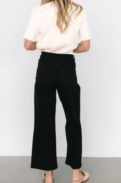 New Baltic Born Polli Patch Pocket Pants | Black