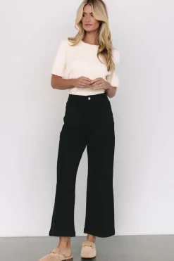 New Baltic Born Polli Patch Pocket Pants | Black