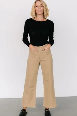 New Baltic Born Polli Patch Pocket Pants | Tan