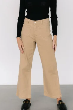 New Baltic Born Polli Patch Pocket Pants | Tan