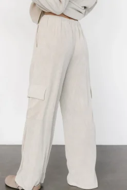 Fashion Baltic Born Portland Knit Cargo Pants | Natural