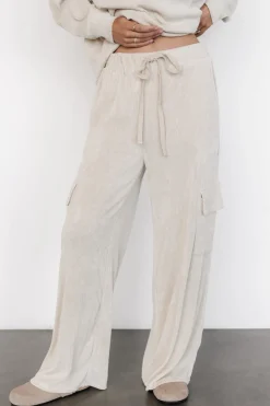 Fashion Baltic Born Portland Knit Cargo Pants | Natural