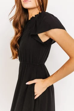 Clearance Baltic Born Prestyn Midi Dress | Black
