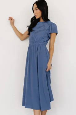 Fashion Baltic Born Prestyn Midi Dress | Blue