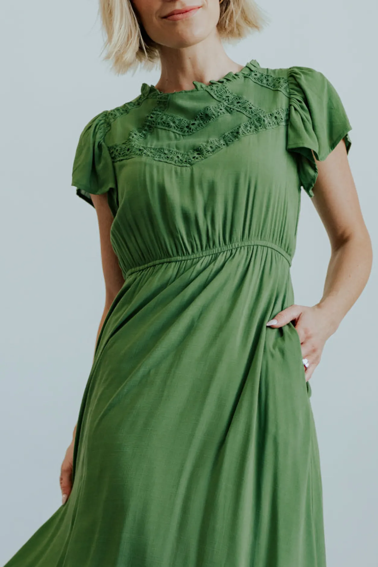Discount Baltic Born Prestyn Midi Dress | Green