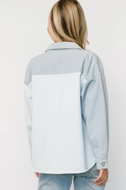 Fashion Baltic Born Rachel Two-Tone Shacket | Denim