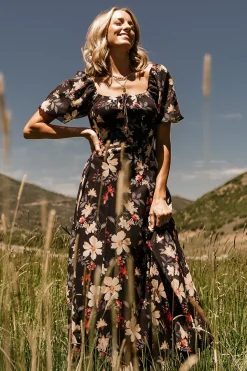 Sale Baltic Born Raelynn Maxi Dress | Black Floral BlackFloral