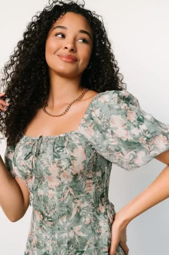 Hot Baltic Born Raelynn Maxi Dress | Sage Floral SageFloral