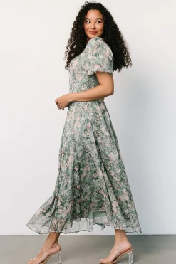 Hot Baltic Born Raelynn Maxi Dress | Sage Floral SageFloral