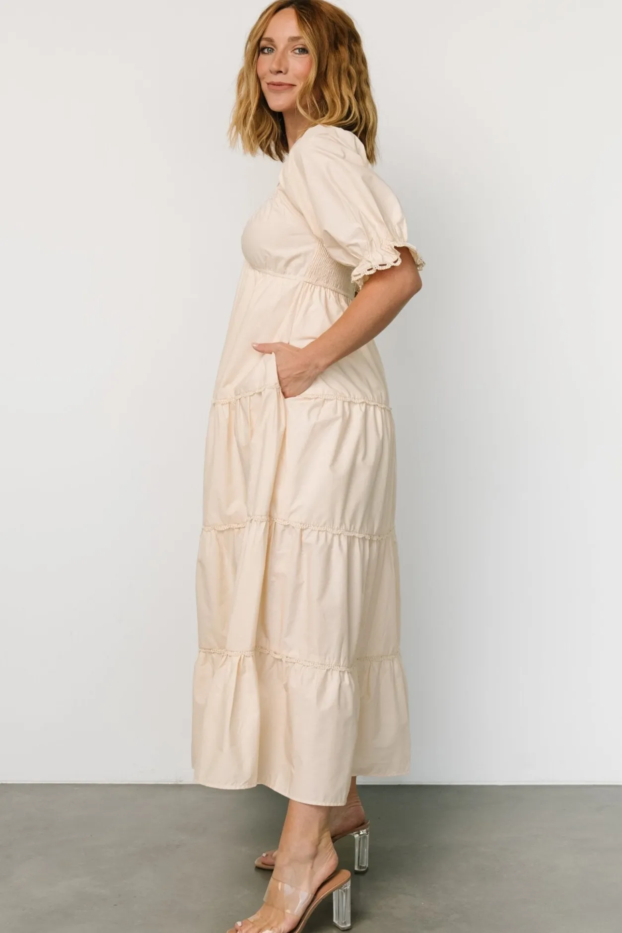 Online Baltic Born Raleigh Maxi Dress | Cream