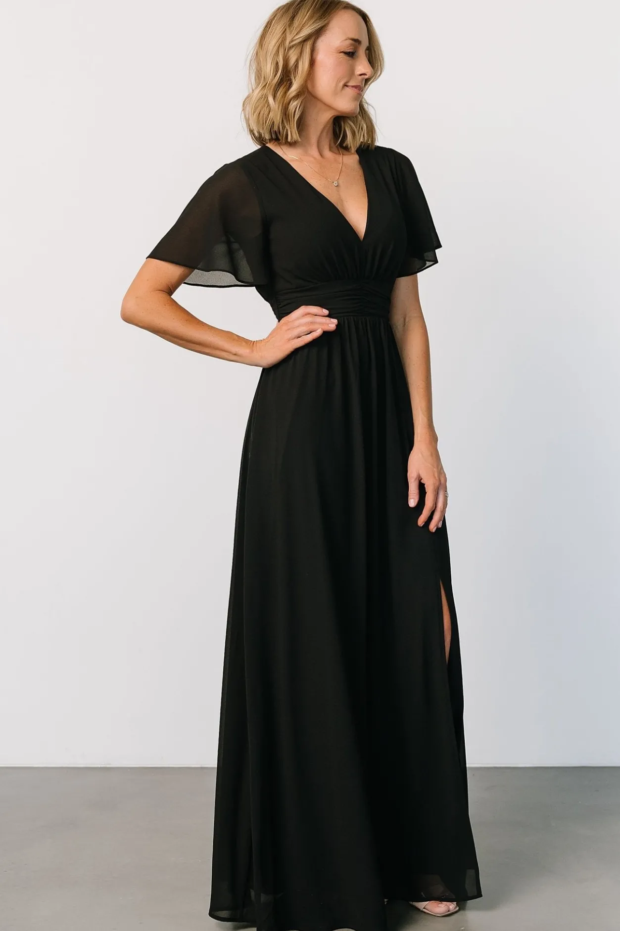 Clearance Baltic Born Ramona Maxi Dress | Black