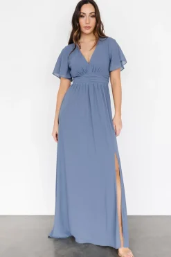 Discount Baltic Born Ramona Maxi Dress | Whisper Blue WhisperBlue
