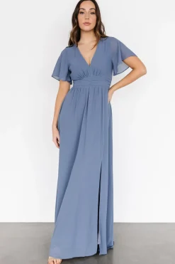 Discount Baltic Born Ramona Maxi Dress | Whisper Blue WhisperBlue