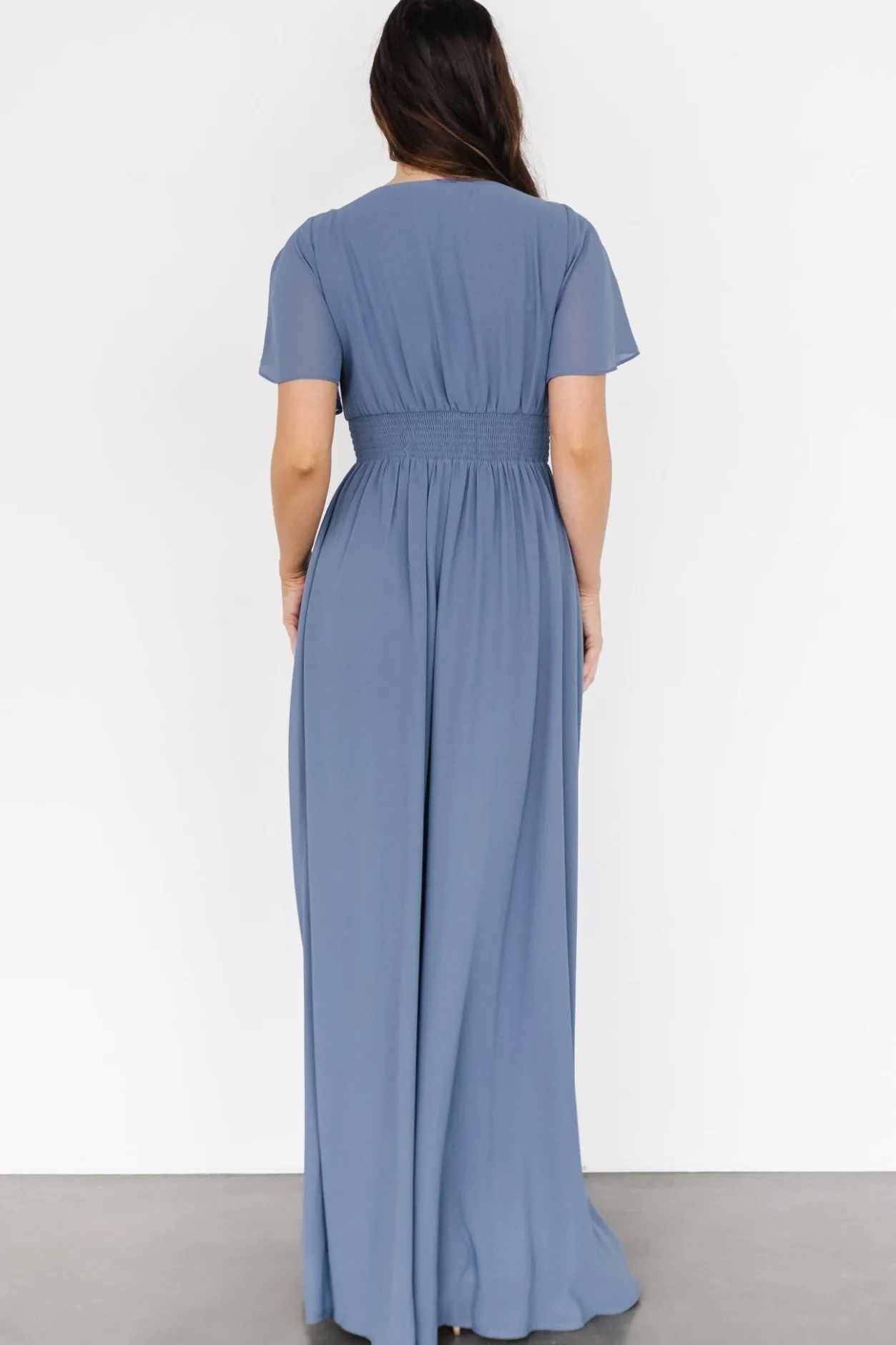 Discount Baltic Born Ramona Maxi Dress | Whisper Blue WhisperBlue