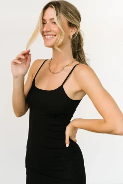 New Baltic Born Ramsey Bodycon Tank Dress | Black