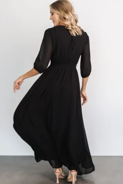 New Baltic Born Rebecca Maxi Dress | Black