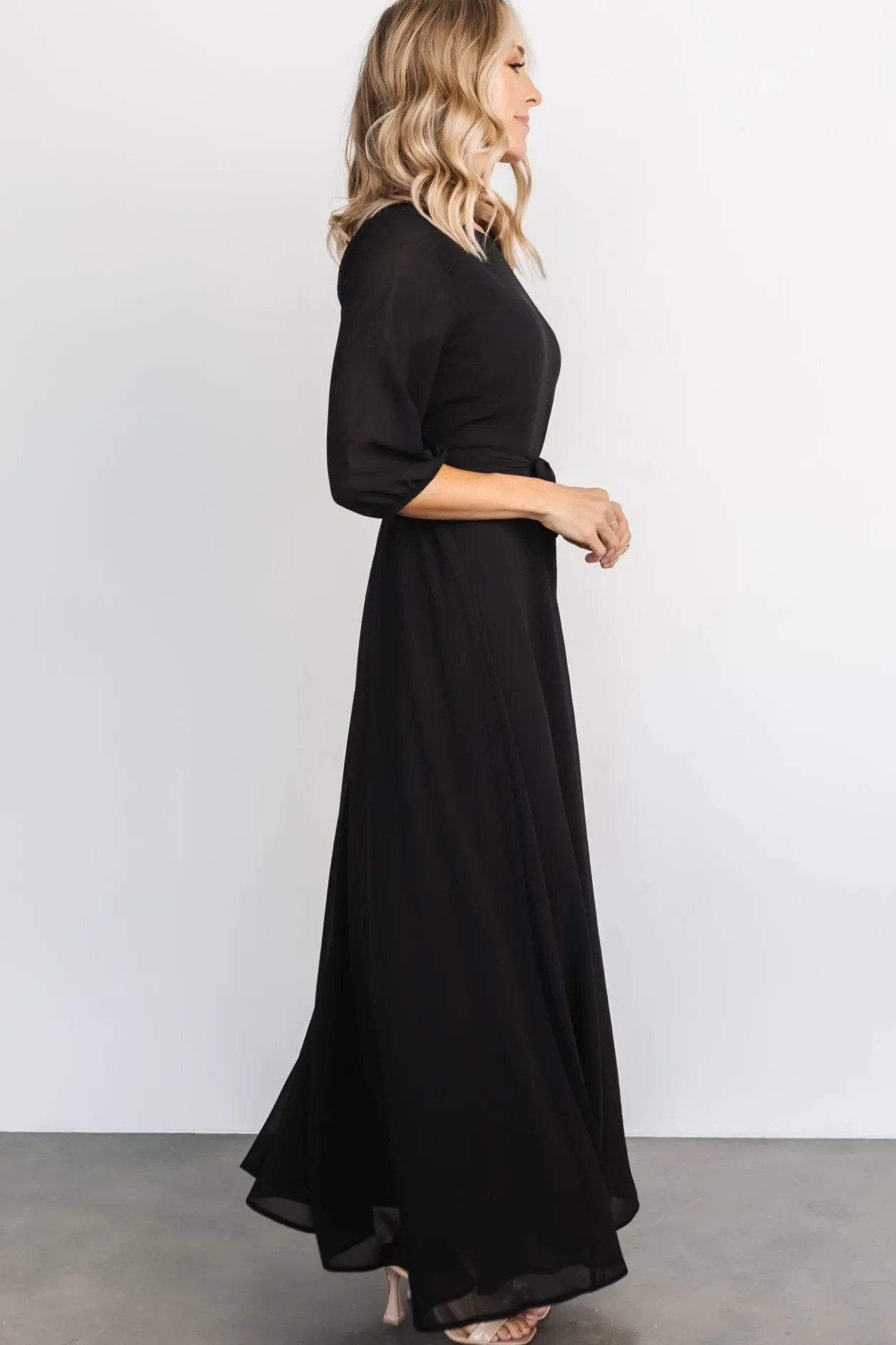 New Baltic Born Rebecca Maxi Dress | Black