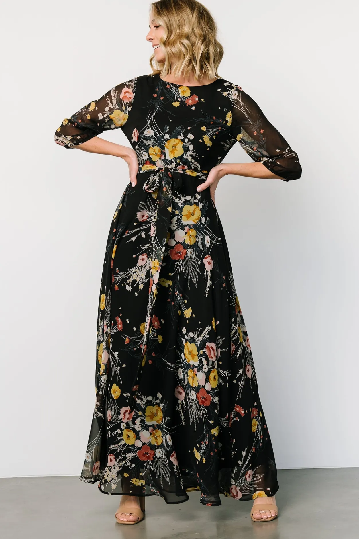 Best Baltic Born Rebecca Maxi Dress | Botanical Floral BotanicalFloral