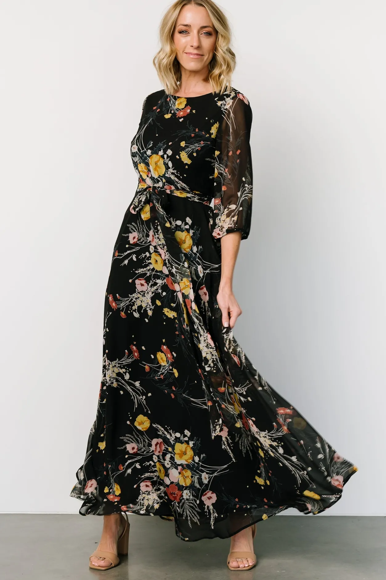 Best Baltic Born Rebecca Maxi Dress | Botanical Floral BotanicalFloral
